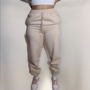 Nude joggers